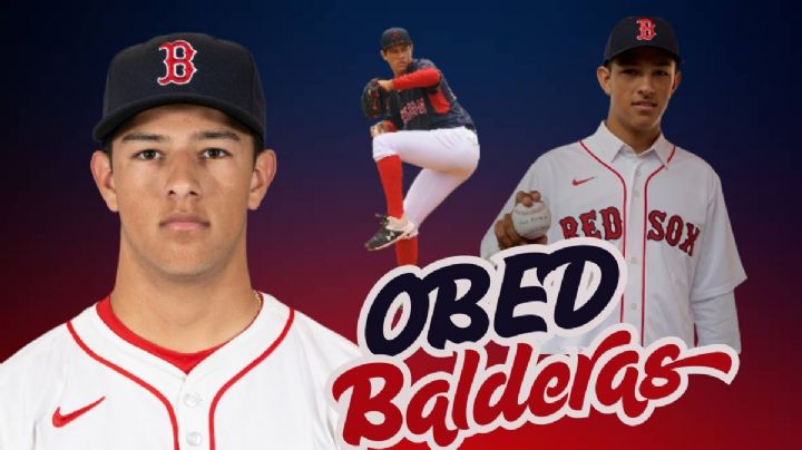 Obed Balderas, el pitcher mexicano que firmó con Boston y sueña con ser ídolo en Grandes Ligas