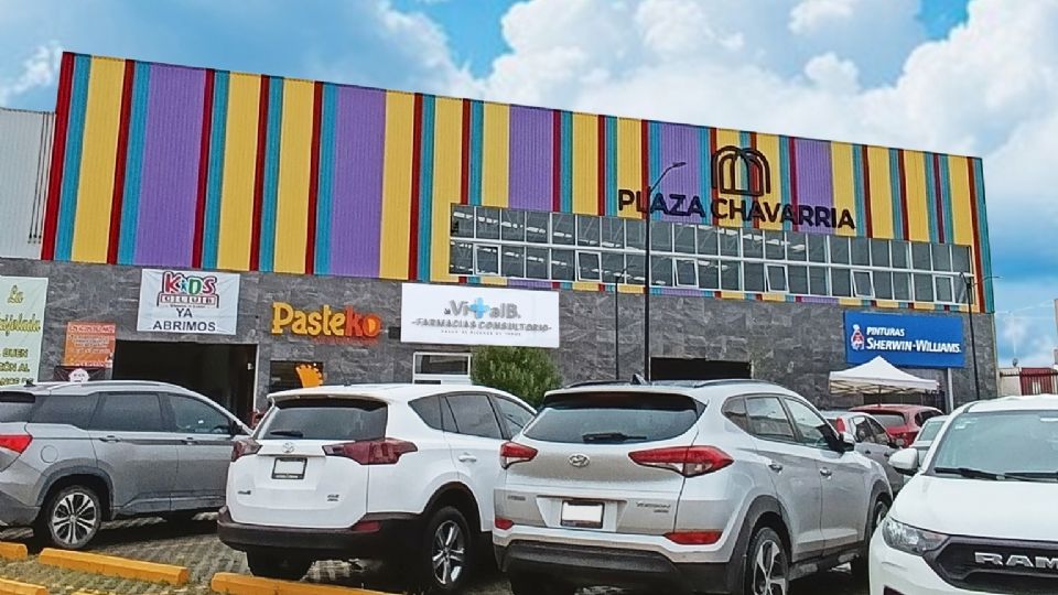 Se trata de la plaza Chavarría en el fraccionamiento del mismo nombre