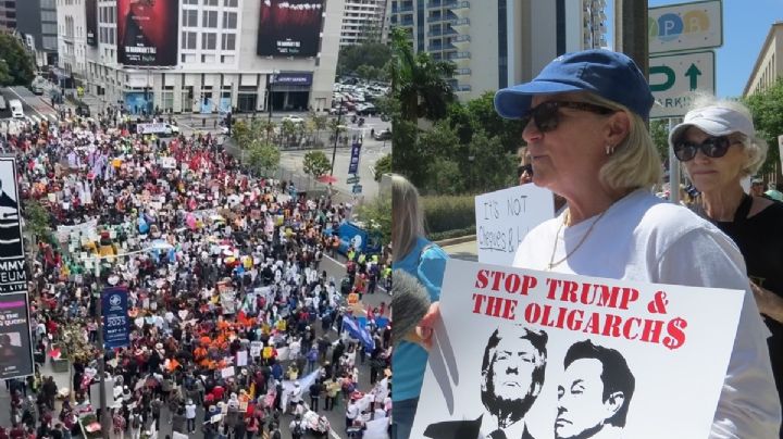 Día del Trabajo: migrantes protestan contra Trump, exigen "dignidad y respeto"