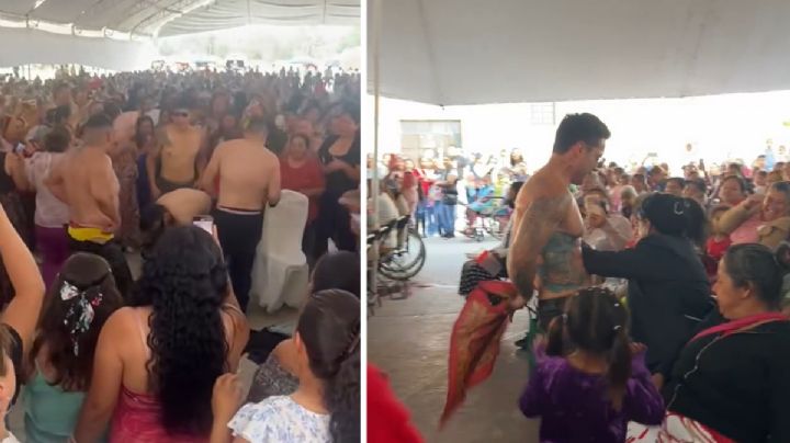 Festejo con strippers para maestras y mamas desata polémica en Hidalgo