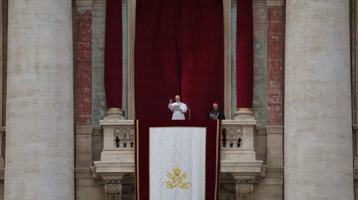 Papa pide por la paz en Ucrania y Gaza en su primer mensaje dominical