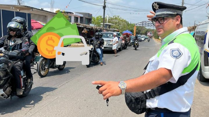 Estas son las 10 multas de tránsito más caras de Veracruz