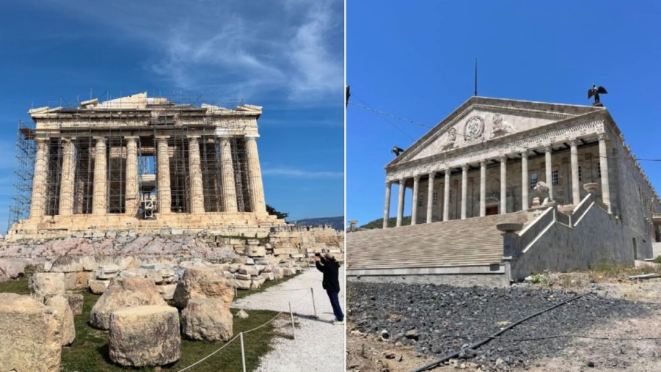 El Partenón de Atenas y el de Uriangato.