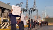 Foto ilustrativa de la nota titulada Protesta laboral frena operaciones terrestres en aduana de Manzanillo