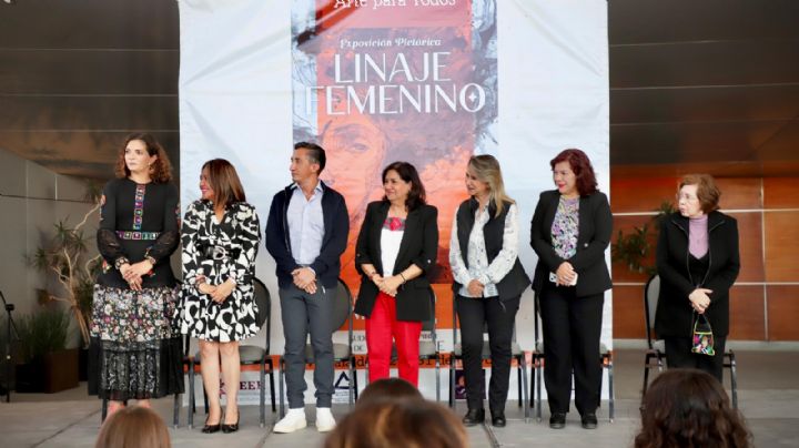 Edda Vite inaugura expo Linaje femenino: raíces de mujer en el Gota de Plata