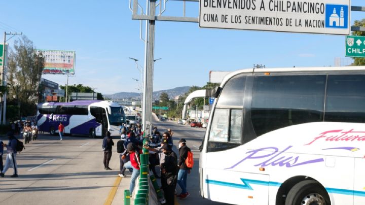 Liberan la Autopista del Sol tras más de ocho horas de bloqueo en Chilpancingo