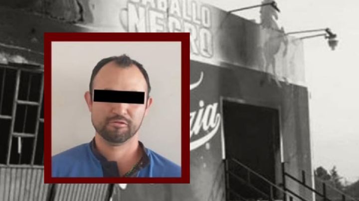 Detienen a otro implicado en triple homicidio de bar El Caballo Negro en Huichapan