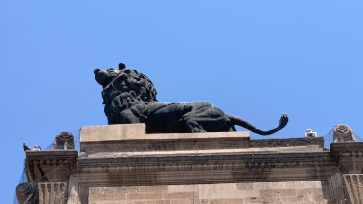 No te imaginas lo que costó el León del Arco de la Calzada