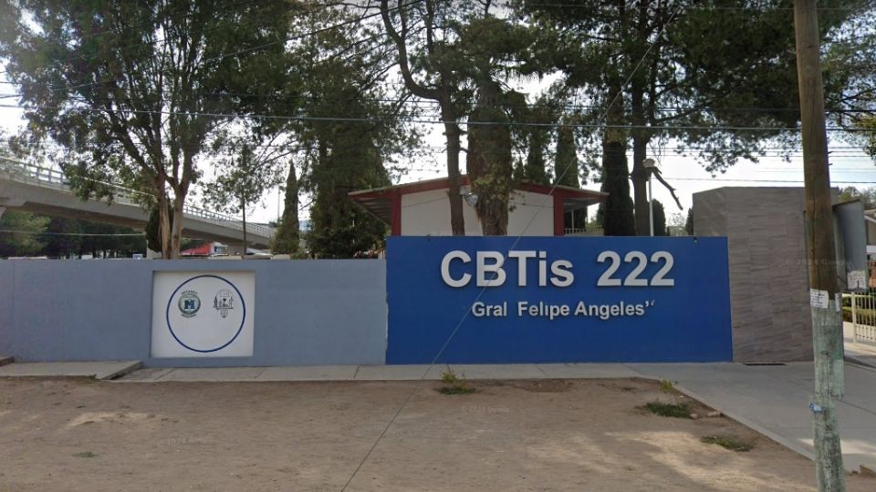Autoridades acudieron hasta el CBTIS 222 en el bulevar Felipe Ángeles de Pachuca