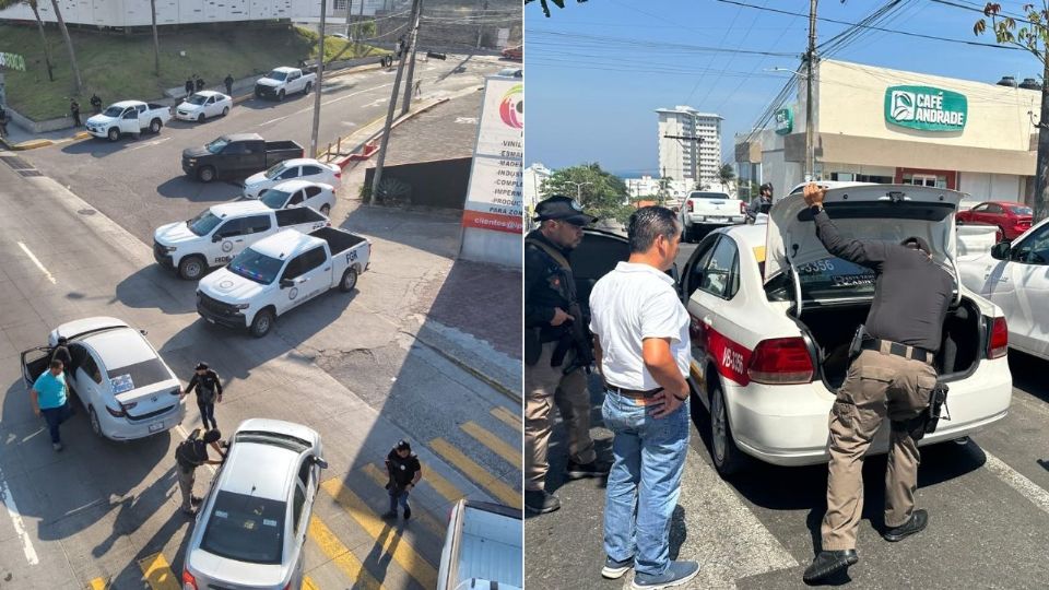 Ubicados en la zona donde ocurrió la balacera del 12 de mayo.
