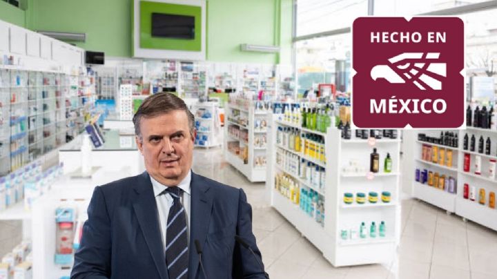 Industria farmacéutica pasará de 40% a 55% en productos hechos en México, adelanta Marcelo Ebrard