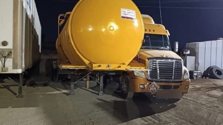 Descubren un mega almacén de huachicol; había 33 tráileres