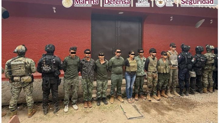 Abaten a 12 presuntos integrantes del CJNG en operativo de la Marina en Michoacán