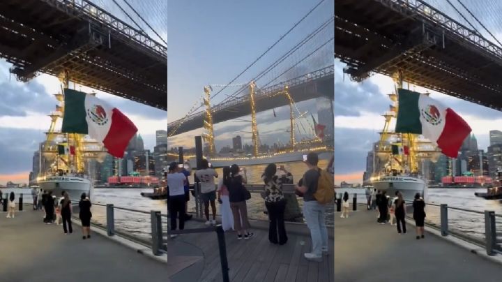 Confirman 2 muertos por choque de barco de la Armada de México en Nueva York