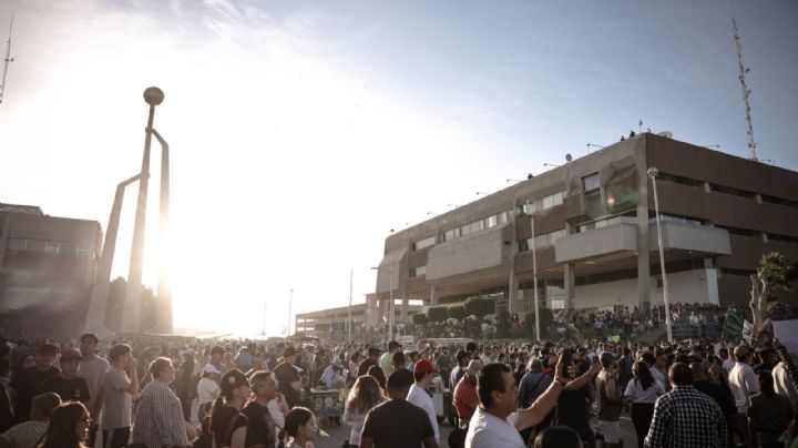 Carnita asada masiva en Mexicali: ciudadanos protestan contra Marina del Pilar