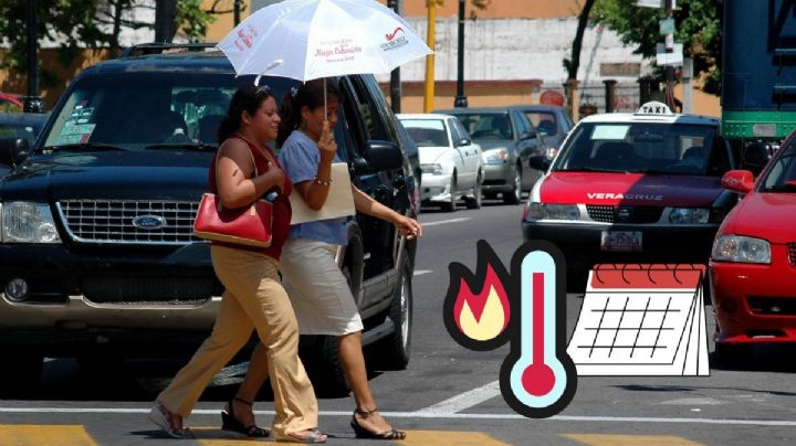 Este día terminará la ola de calor prolongada en Veracruz