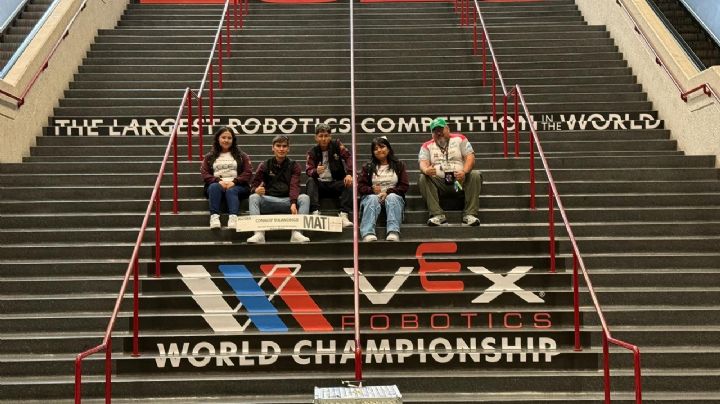 Estudiantes hidalguenses quedan en lugar 41 en competencia mundial de robótica; son reconocidos por Menchaca