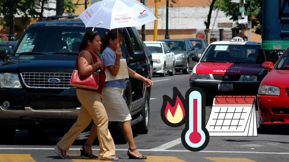 Este día terminará la ola de calor prolongada en Veracruz