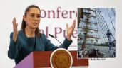 Foto ilustrativa de la nota titulada Sheinbaum habla sobre el accidente del buque Cuauhtémoc en el que murió veracruzana