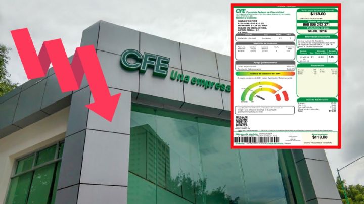 CFE: estos son los recibos que llegarán más baratos hasta enero 2026