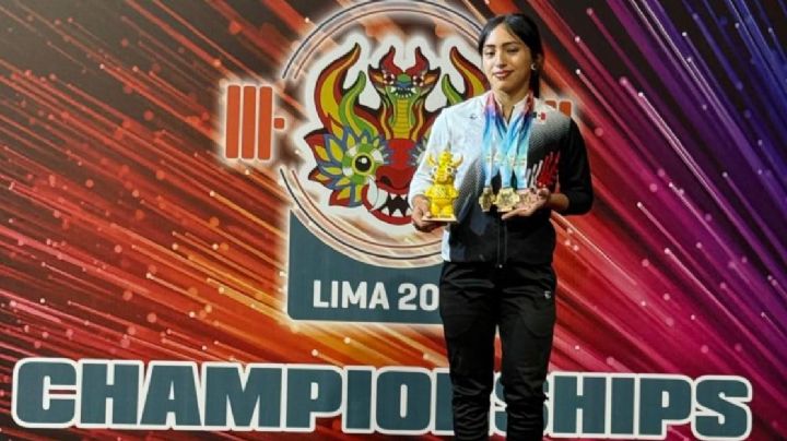 ¡Histórico!: León estrena campeona mundial de levantamiento de pesas