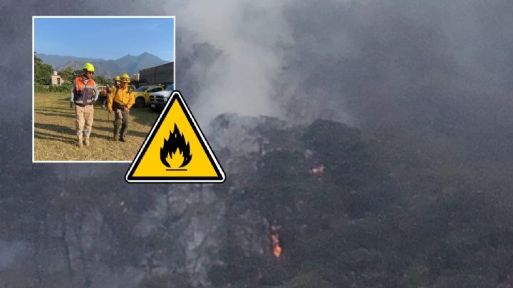 Continúa incendio forestal en la localidad Huiloapan; vecinos bloquearon autopista para exigir apoyo