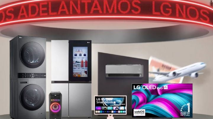 LG se adelanta al Hot Sale con hasta 50% de descuento y la posibilidad de ganar un viaje a Corea