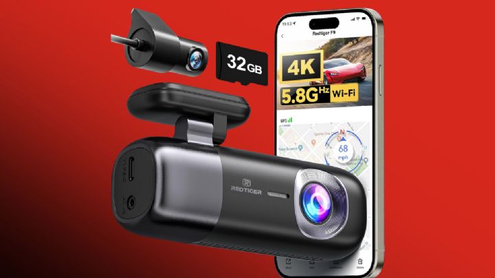Estas son las dashcams para auto que usan conductores de Uber y DiDi y que graban en 4K