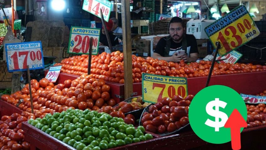 Precios al alza: inflación anualizada repunta hasta 4.22%, revela el Inegi
