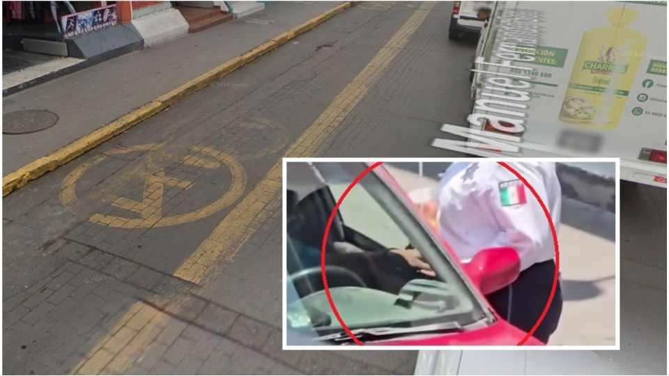 La agente recibió un probable soborno de un conductor