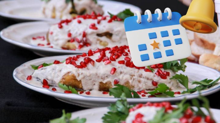 Chiles en nogada: ¿cuándo arranca la temporada en México este 2025?