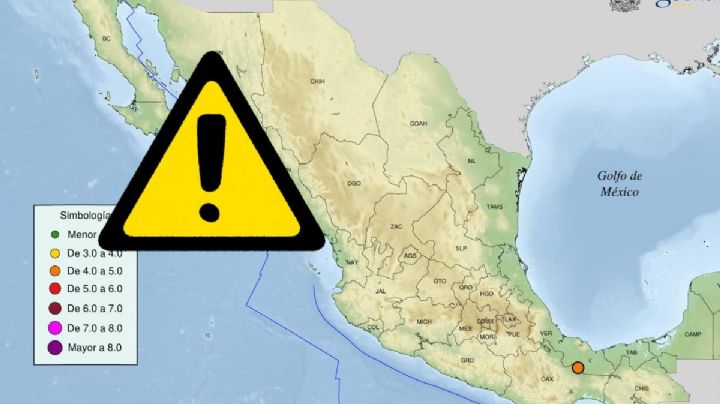 Sismo de magnitud 4.5 en municipio de Veracruz, hoy viernes antes del mediodía; esto sabemos