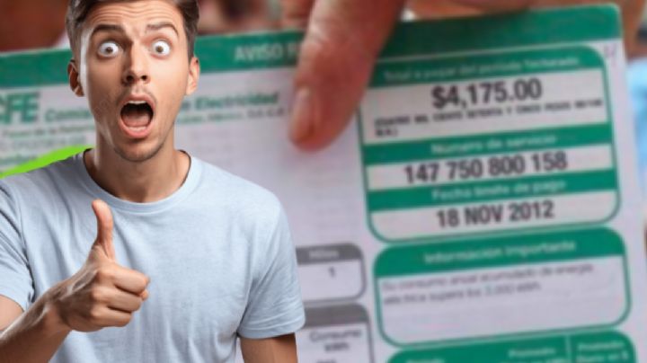 CFE: estos recibos de la luz también llegarán más baratos hasta noviembre del 2025