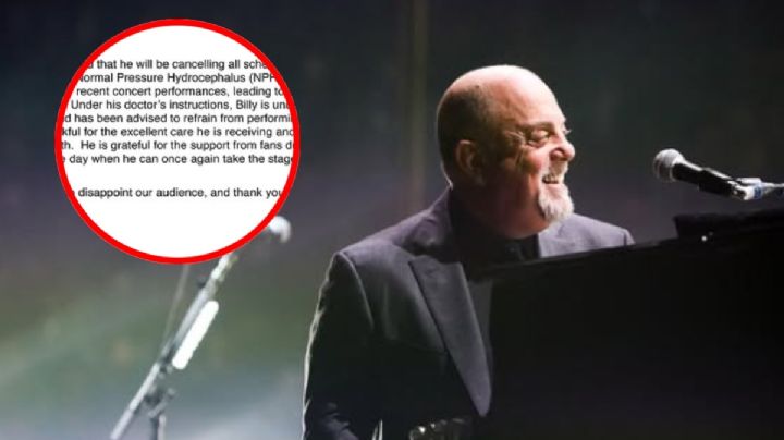 Billy Joel suspende gira por una enfermedad del cerebro