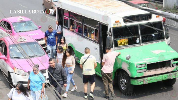 Microbuses en CDMX siguen circulando pese a 30 años de antigüedad y fallas