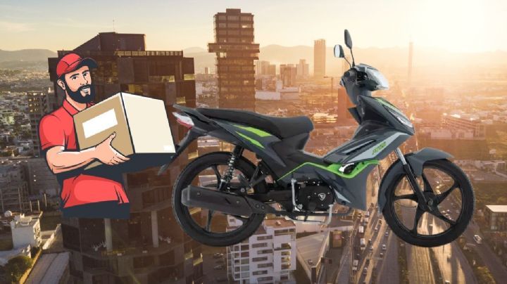 Esta motocicleta de trabajo Italika bajó de precio antes del Hot Sale y es la favorita en Uber, DiDi y Rappi