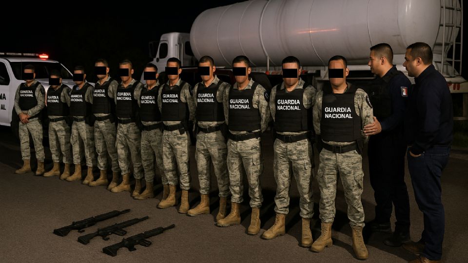 Detención de Guardia Nacional