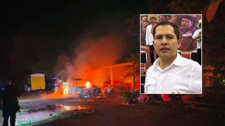 Candidato de Morena en Jilotepec acusa quema "intencional" de vehículo usado en sus campañas