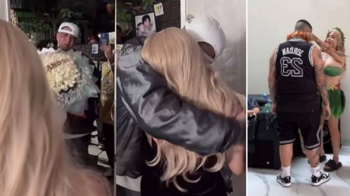 La serenata y las lágrimas de Geros convencen a Mona; se reconcilian