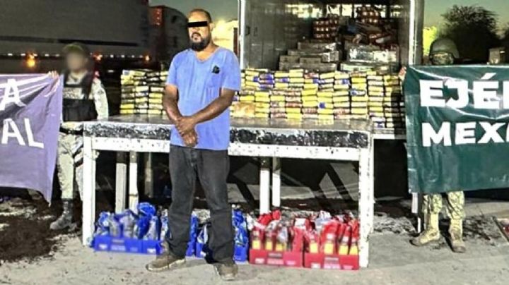 Cae operador del Cártel de Sinaloa con cocaína valuada en 162 mdp