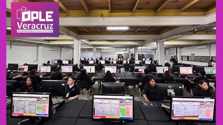 OPLE Veracruz concluye con éxito tercer simulacro del PREP rumbo a la elección del 2 de junio