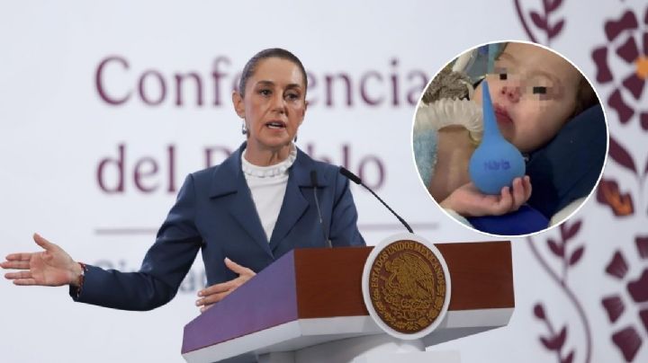 En mañanera, piden ayuda a Sheinbaum para niño de 2 años veracruzano con enfermedad rara