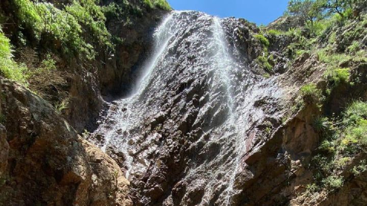 El municipio de Guanajuato con una imponente cascada