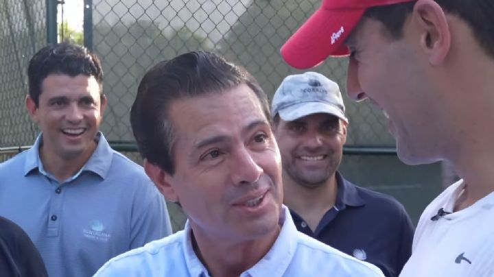 Peña Nieto reaparece en video viral de Tiktok