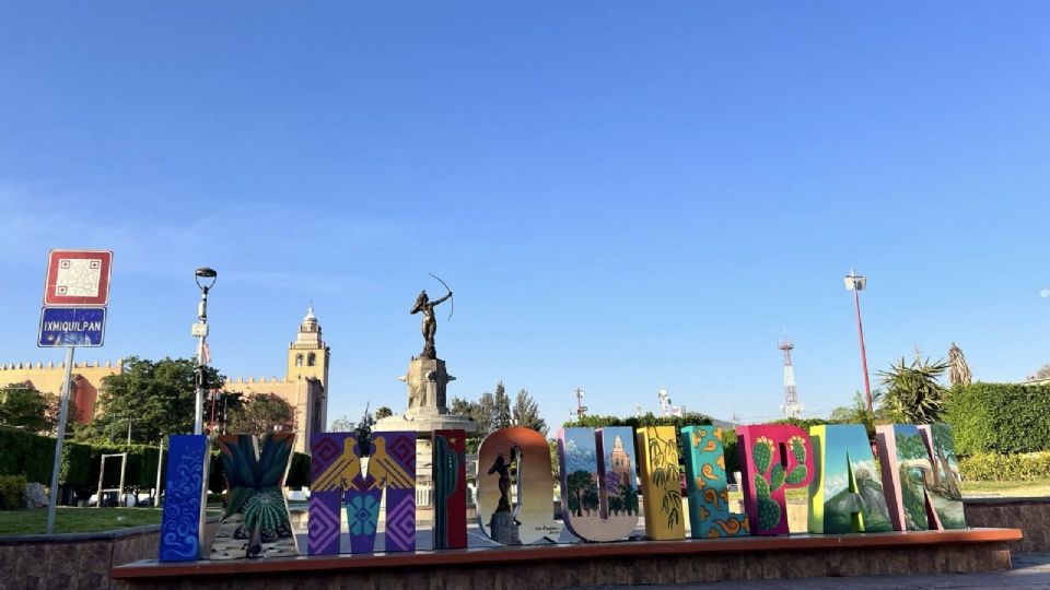 La escultura de la Diana Cazadora lleva varias décadas en el municipio de Ixmiquilpan y es la obra original