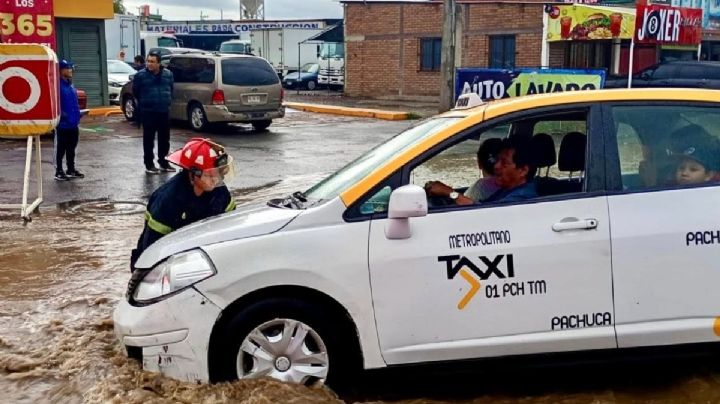 Colapsan estas vialidades tras LLUVIA en zona metropolitana de Pachuca I FOTOS