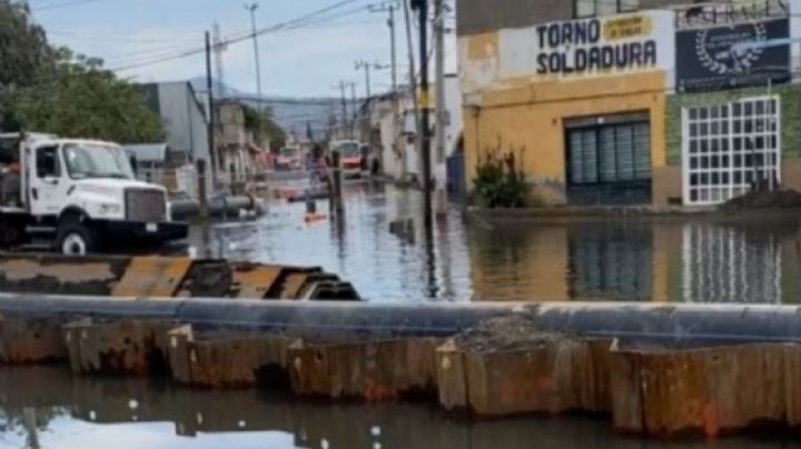 Chalco: fuertes encharcamientos alertan a la población ante amenaza de inundaciones
