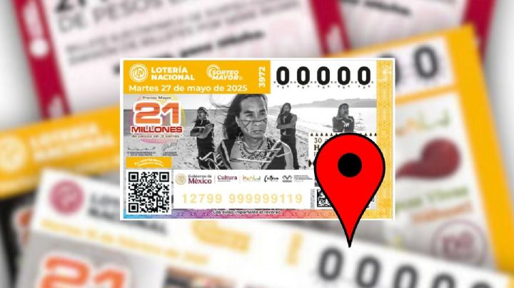 Lotería Nacional: caen premios de 300 mil y 850 mil pesos en dos municipios de Veracruz