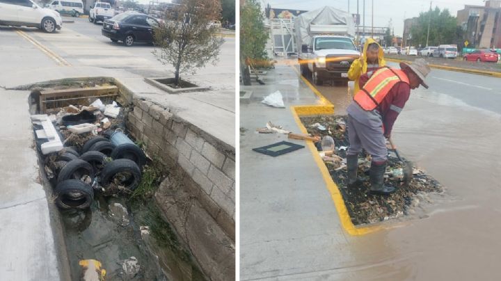 Inundación en carretera Pachuca-Ciudad Sahagún, por una obstrucción intencional: Sipdus