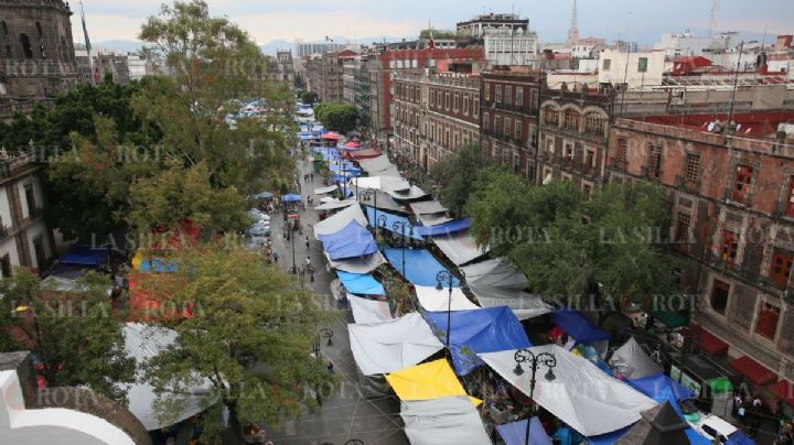 Se desploman ventas en locales del Centro Histórico por presencia de la CNTE